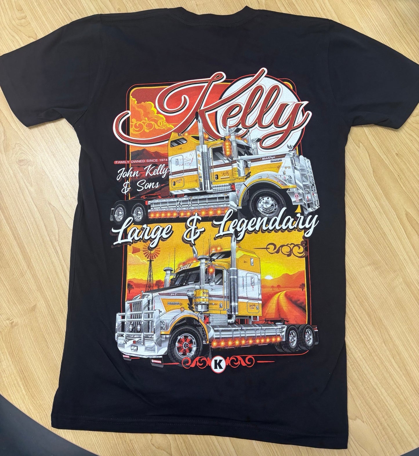 Large & Legendary Black T Shirt