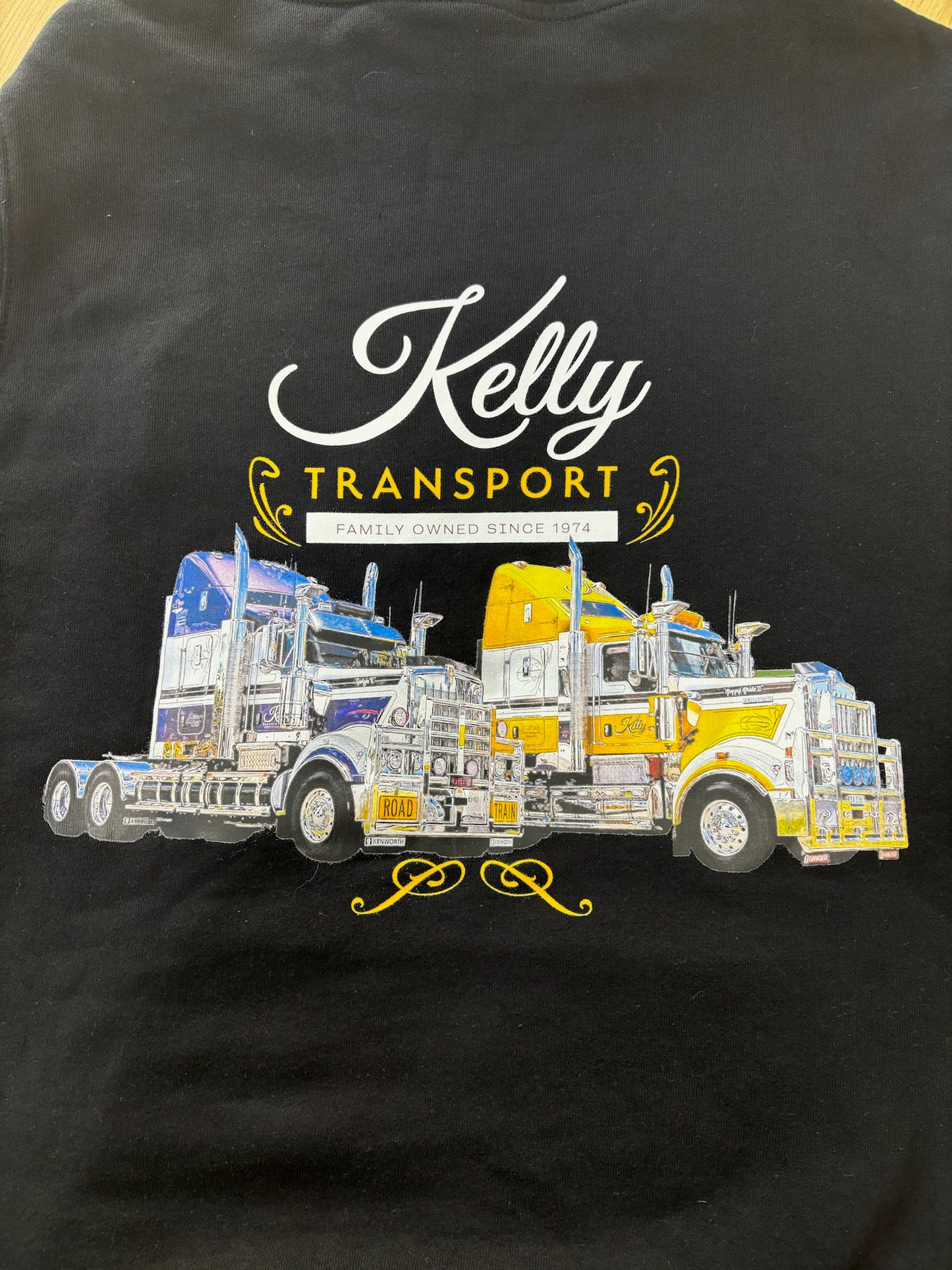 Kenworth T909 Black Hoodie
